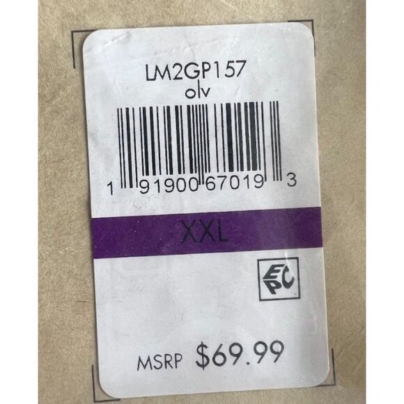 Levi's Men's Hooded SoftShell Jacket Olive Green 2XL - Picture 4 of 5